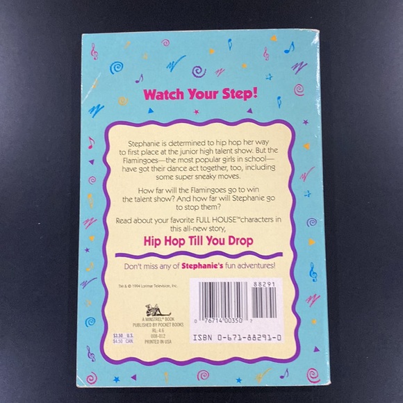 Full House Stephanie #4: Hip Hop Till You Drop - Paperback Novel - Picture 2 of 6